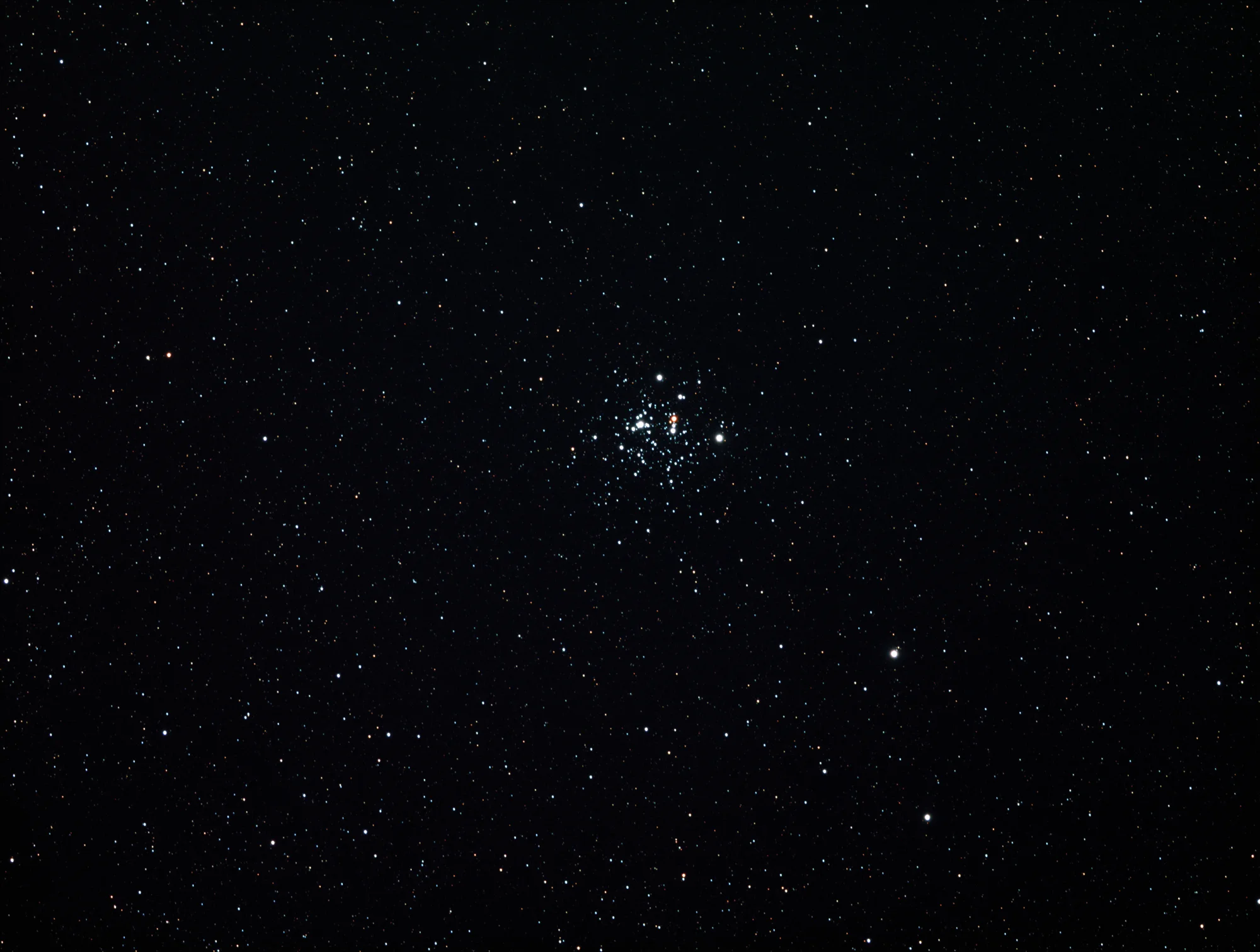 The colourful stars of the Jewel Box open cluster